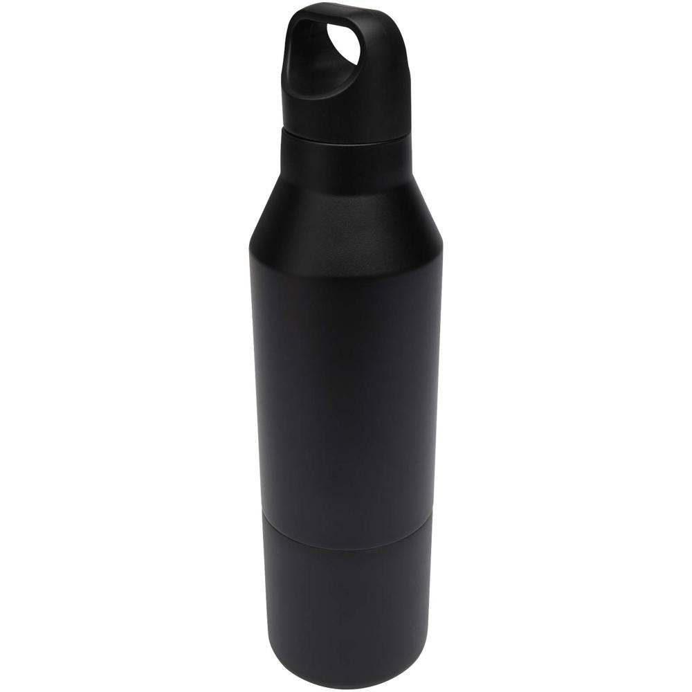 Odessy 600 ml RCS gecertificeerde, geïsoleerde fles van gerecycled roestvrijstaal met 300 ml beker - kopen of