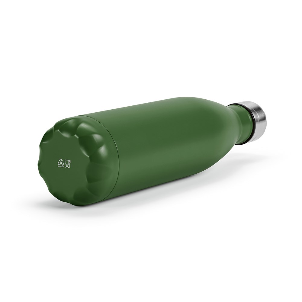 Mississippi 800 fles gerecycled roestvrij staal 810 ml - Legergroen