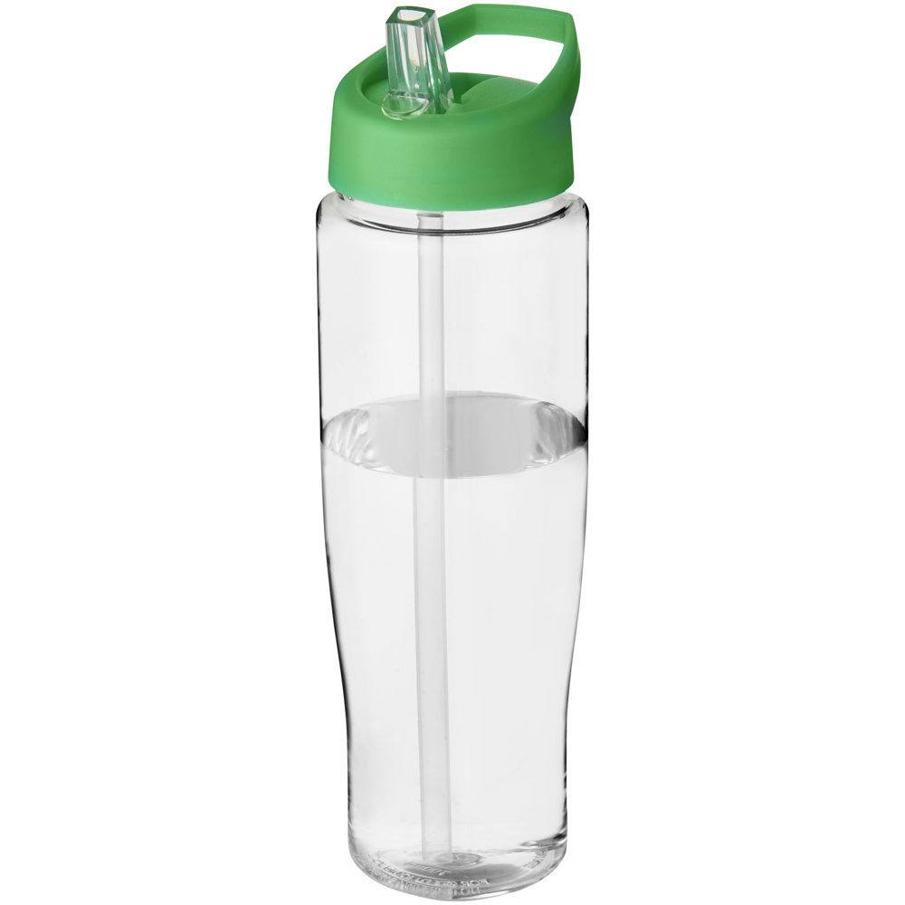 H2O Active® Tempo 700 ml sportfles met fliptuitdeksel - kopen of bedrukken - Transparent, Groen