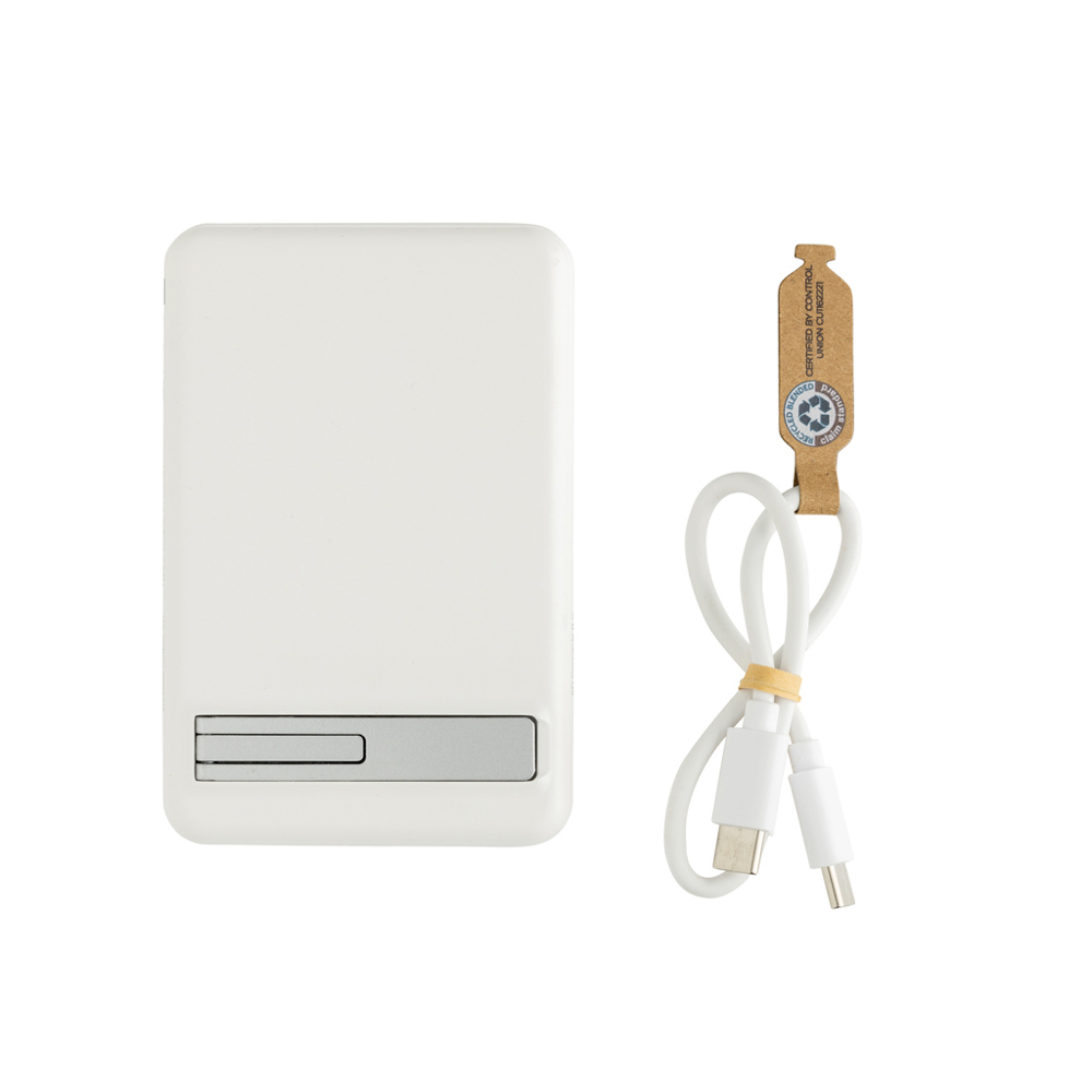 Zen RCS rplastic 5000 mah 5W magnetische bamboe powerbank