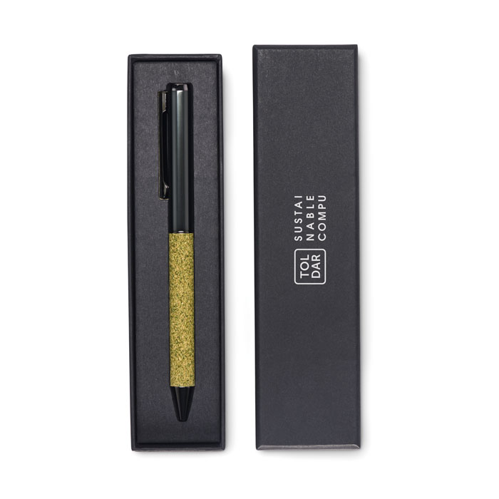 CHIPPEWA PEN - Metalen draaibalpen in doosje - met logo of onbedrukt bestellen
