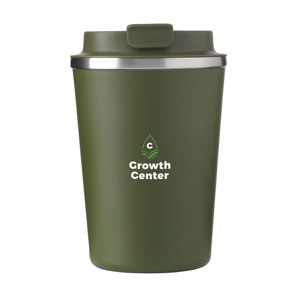 Kaffi RCS Recycled Coffee Mug 300 ml thermosbeker - voor bedrijven en relatiegeschenken - Groen