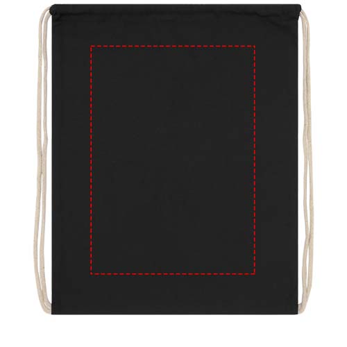 Oregon 140 g/m² katoenen rugzak met trekkoordsluiting 5L