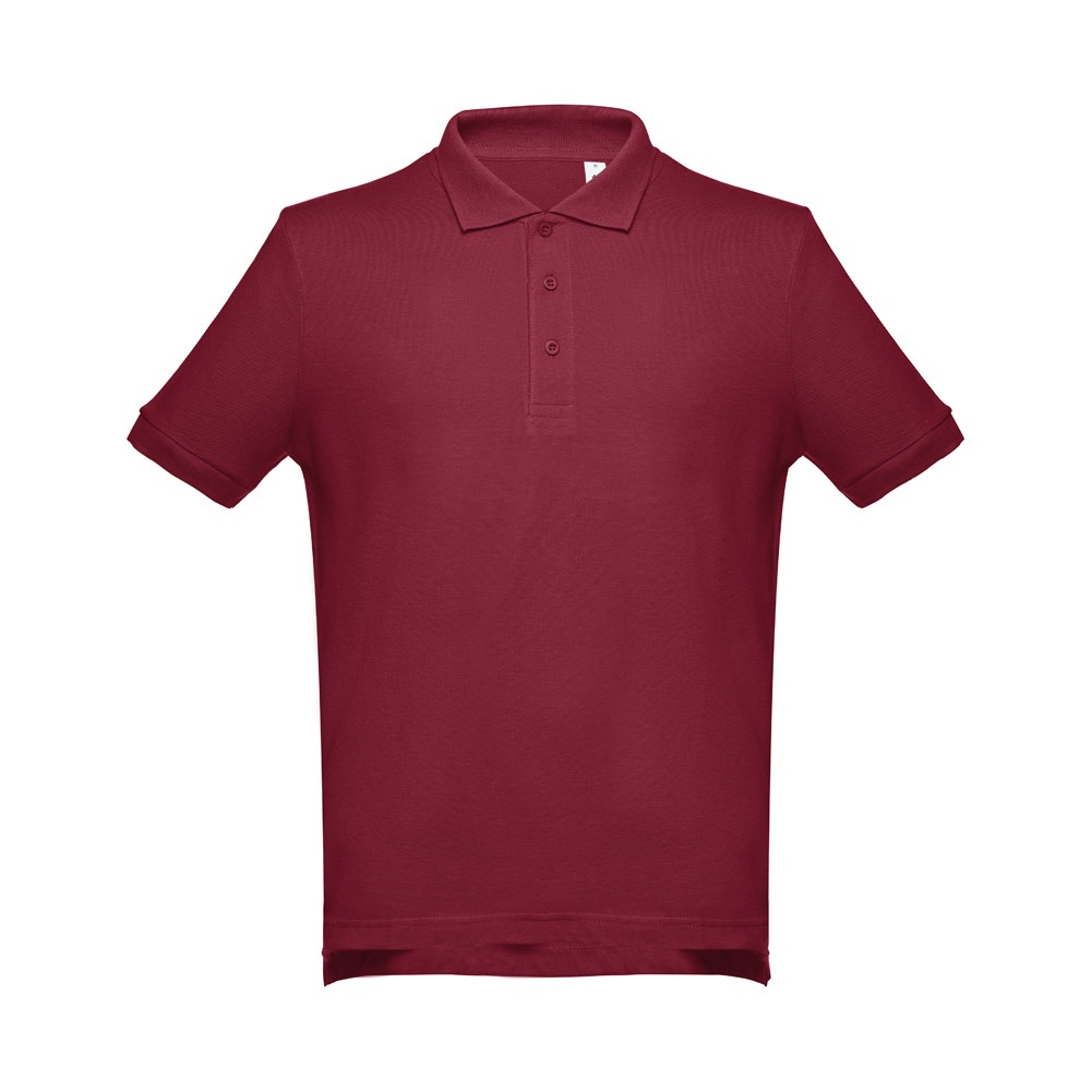 THC ADAM 3XL. Polo t-shirt voor mannen - met logo of onbedrukt bestellen - Bordeaux rood