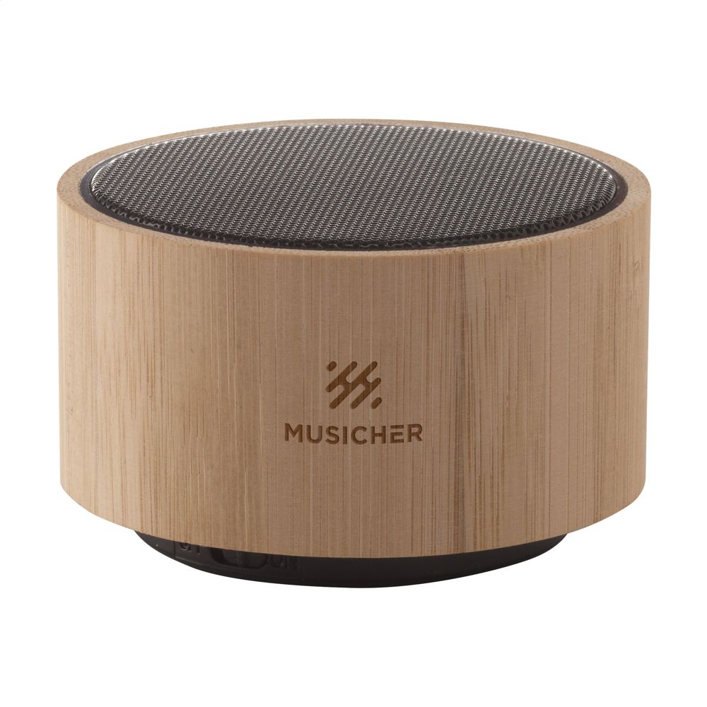 Wave Bamboo Wireless Speaker - kopen of bedrukken