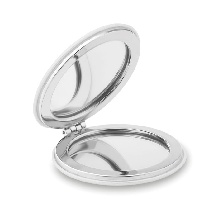 GLOW ROUND - Magnetische dubbele spiegel - voor bedrijven en relatiegeschenken - Wit