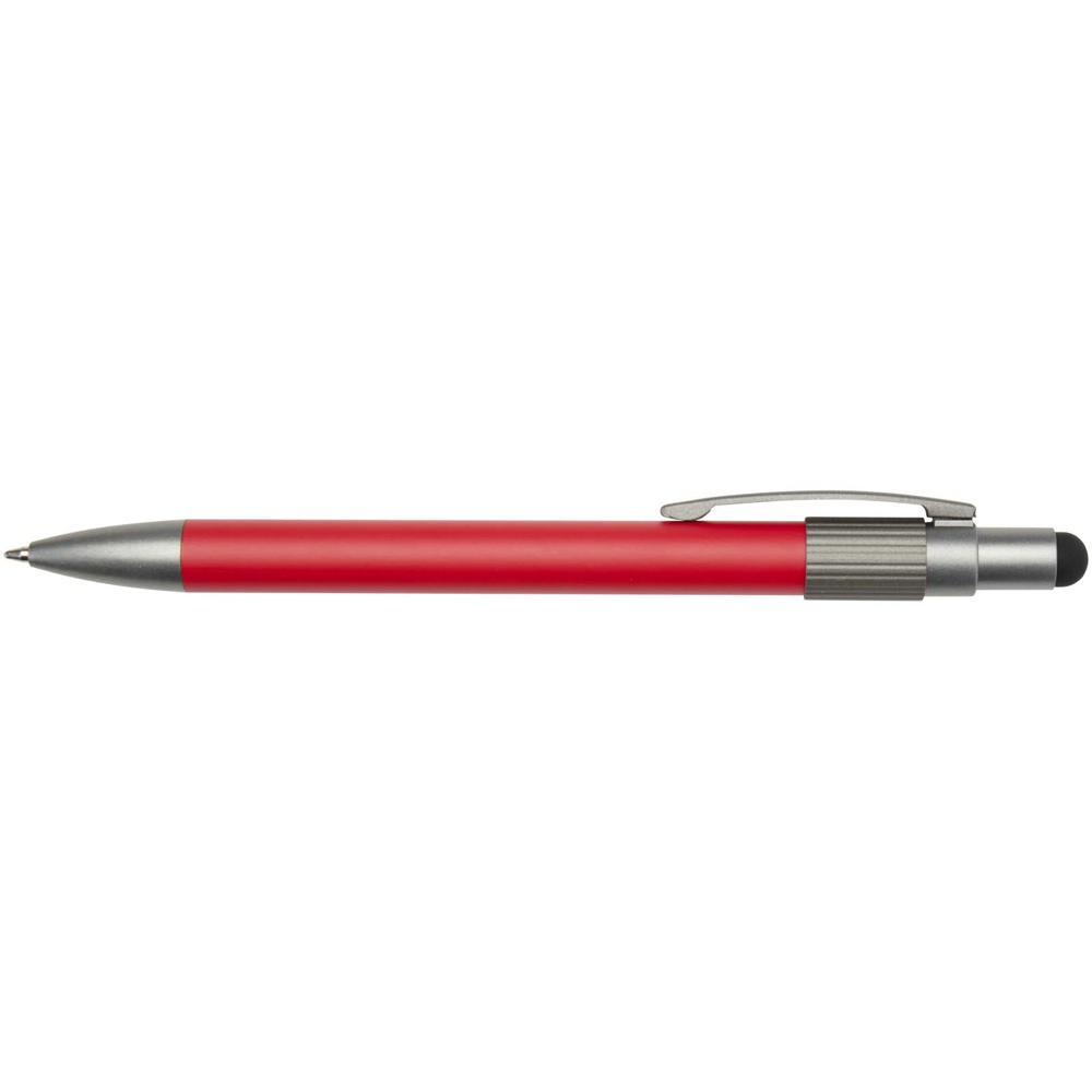 Rill RCS gerecycleerde balpen met stylus en fidget spinner (blauwe inkt)