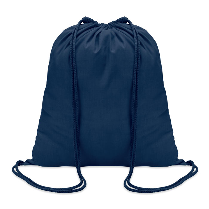 COLORED - Katoenen rugzak - bedrukt of onbedrukt verkrijgbaar - blauw
