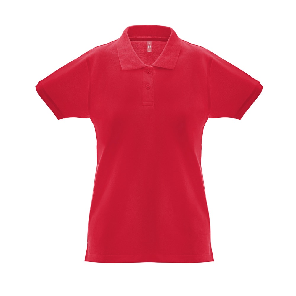 THC MONACO WOMEN. Dames poloshirt - met logo of onbedrukt bestellen - Rood