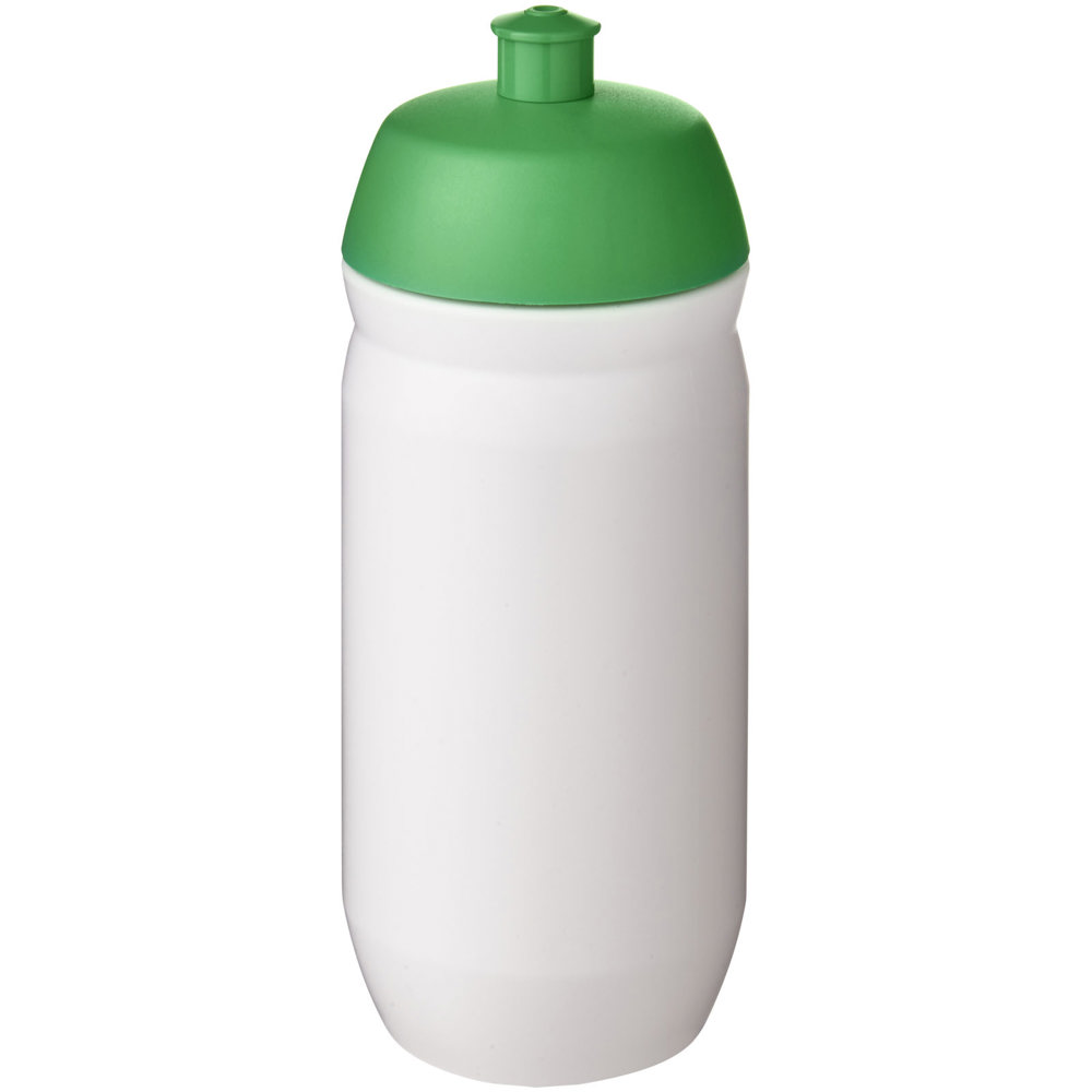 HydroFlex™ knijp knijpfles van 500 ml - voor bedrijven en relatiegeschenken - Groen, Wit