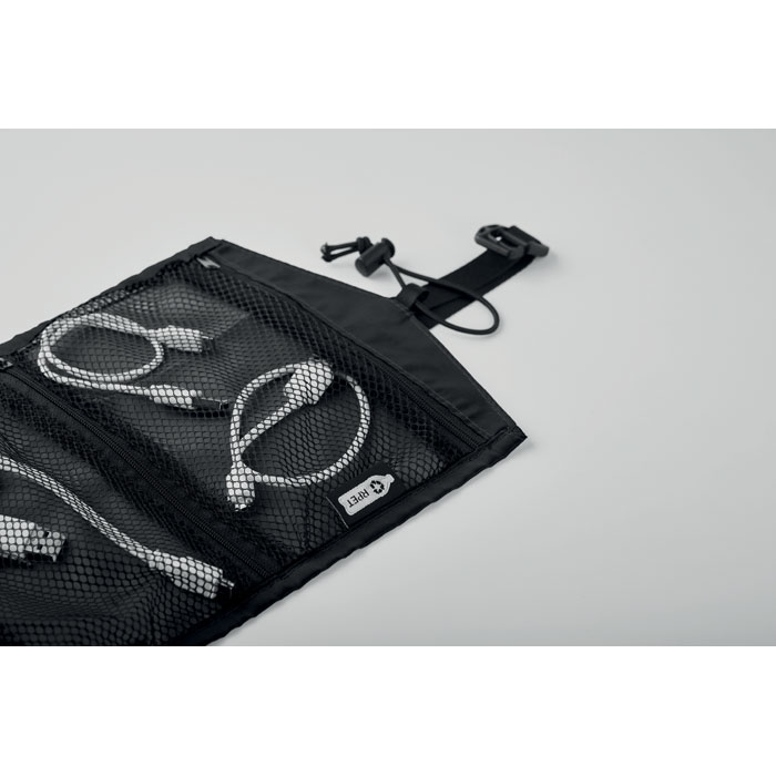 TRAVELI - 210D RPET reis kabel organizer