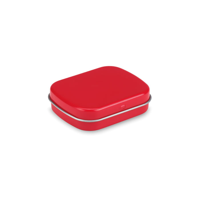 BRISE - Pepermunttrommeltje - bedrukt of onbedrukt verkrijgbaar - rood