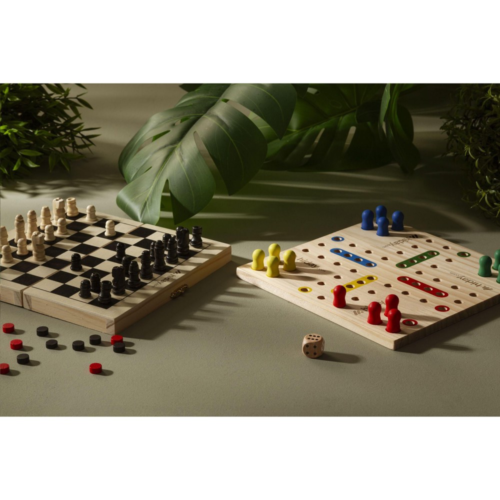 Ludo Wooden Game spel