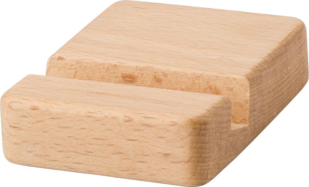 Houten telefoonhouder Nyla - voor bedrijven en relatiegeschenken