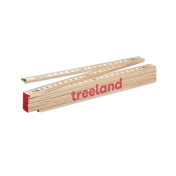 ARA - Houten duimstok 2m - kopen of bedrukken
