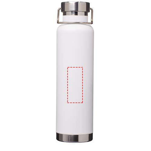 Thor 650 ml RCS gecertificeerde gerecyclede roestvrijstalen koperen vacuüm geïsoleerde waterfles 