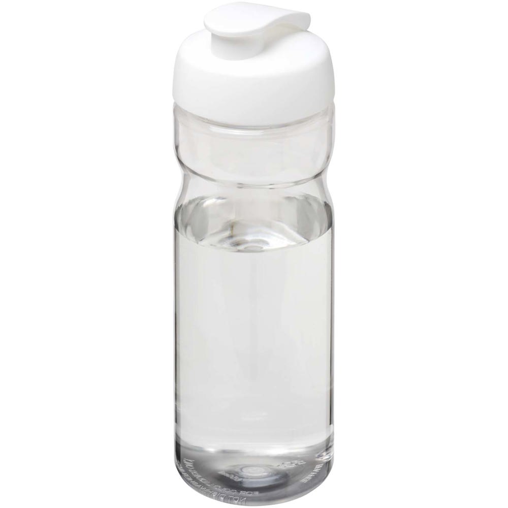 H2O Active® Eco Base 650 ml sportfles met kanteldeksel - kopen of bedrukken - Transparent, Wit