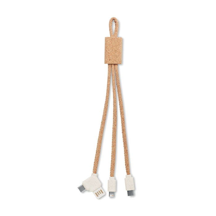 CABIE - Kurken 3 in 1 oplaadkabel