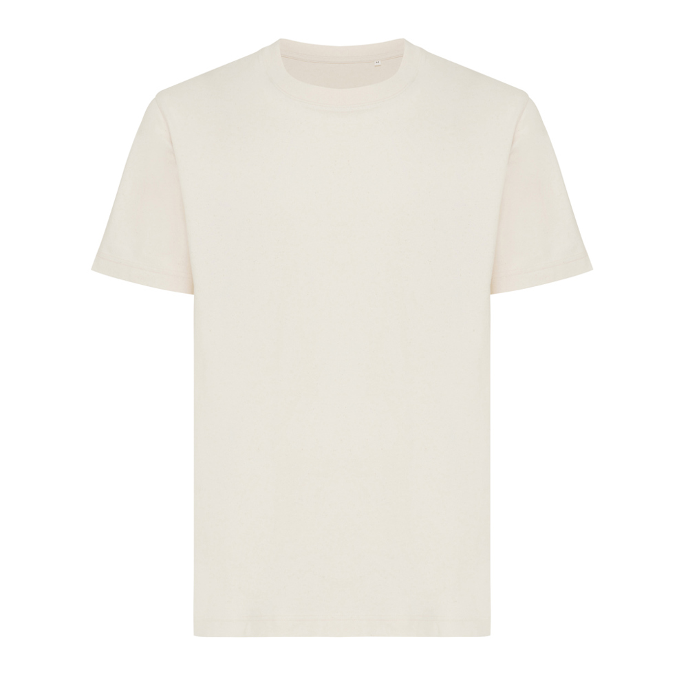 IQONIQ Sierra lichtgewicht gerecycled katoen t-shirt - voor bedrijven en relatiegeschenken - natural raw (± PMS natural raw undyed)