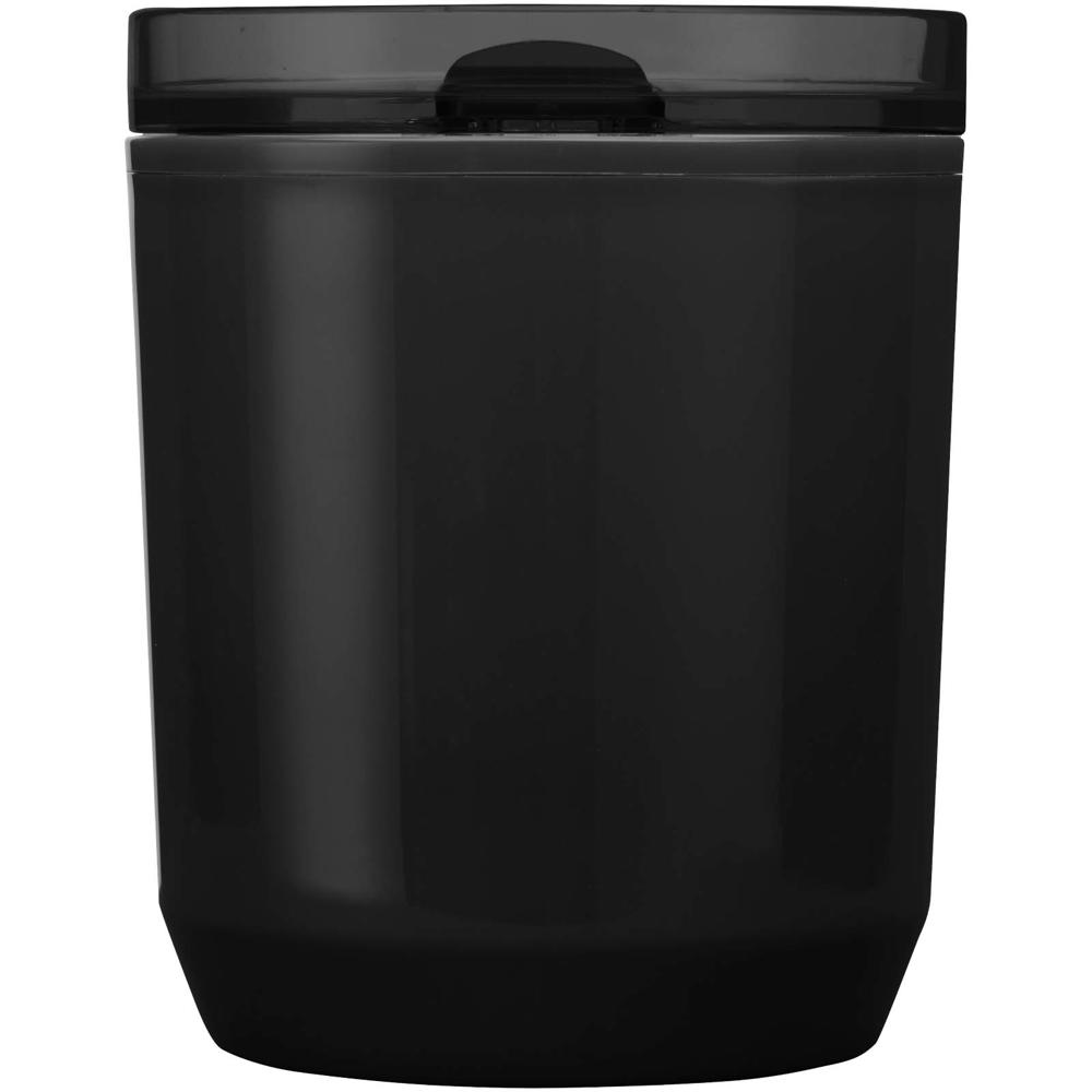 Hudson 180 ml dubbelwandige beker van gerecycled plastic