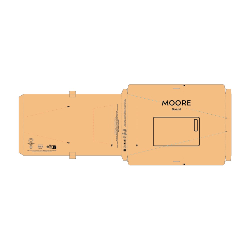 Moore Eikenhouten plank - Natuurlijk