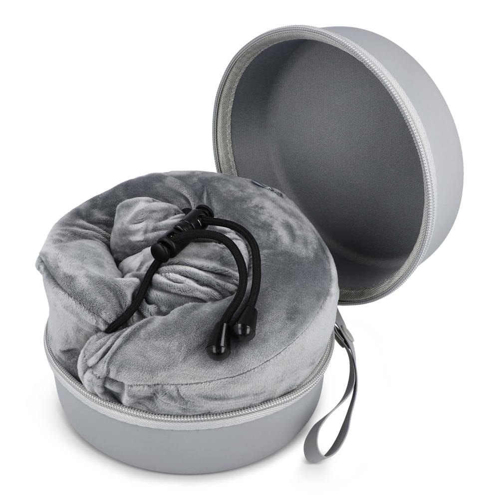 Gecontourde memory foam reiskussen met EVA-case