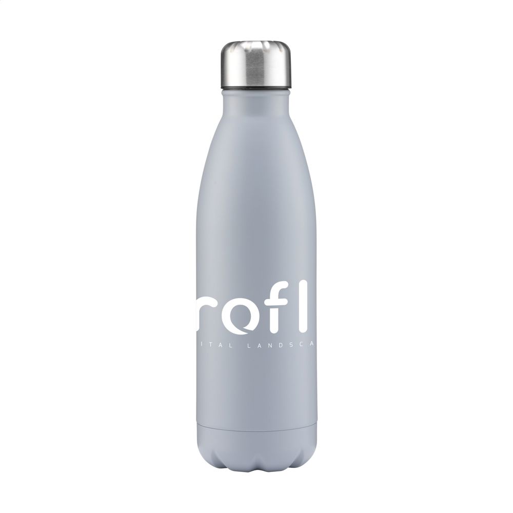Topflask 750 ml Single Wall drinkfles - voor bedrijven en relatiegeschenken - lichtgrijs