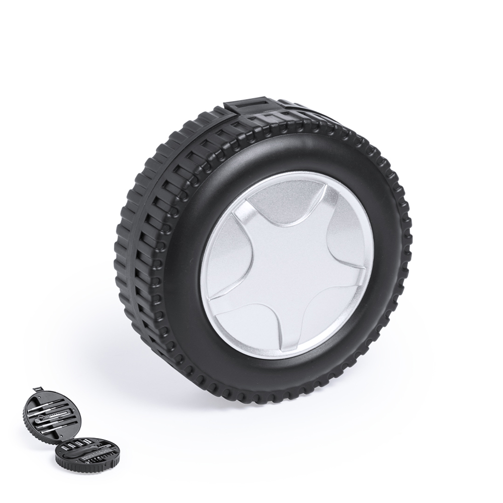 Gereedschaps Set Wheels - bedrukt of onbedrukt verkrijgbaar