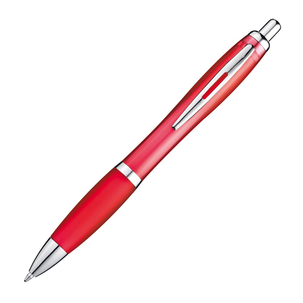 Pen met zilveren metalen clip