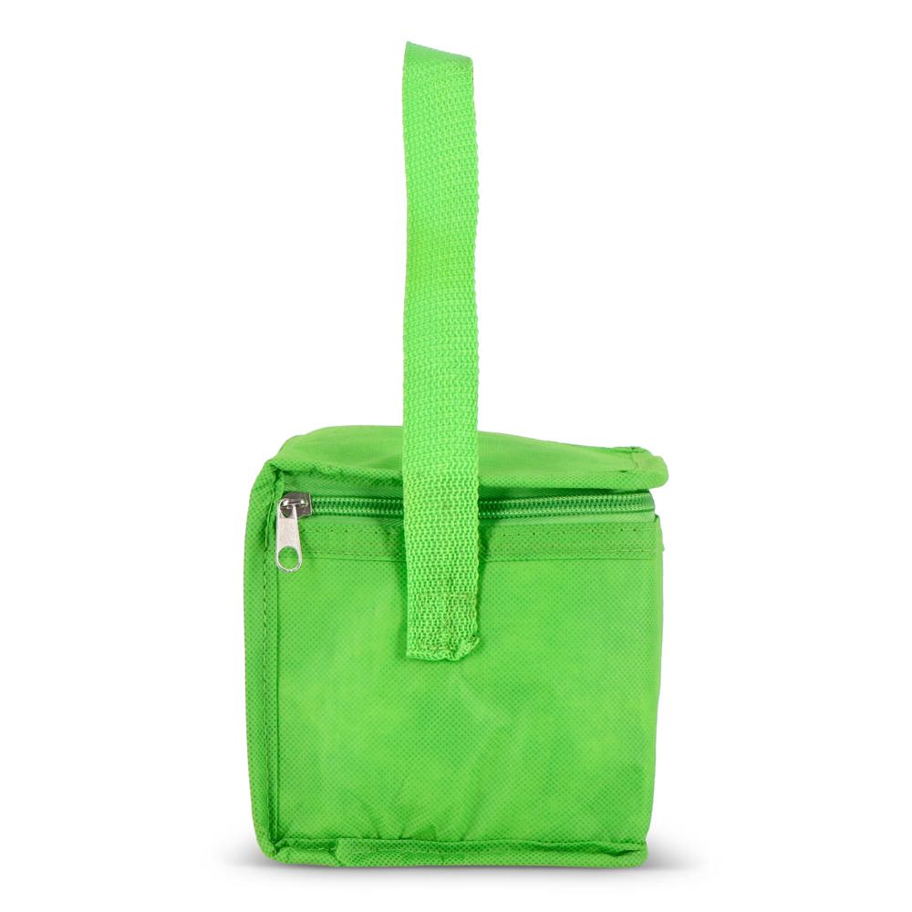 R-PET koeltas voor 6 blikjes, non-woven, 20 x 13 x 12,5 cm, 75 g/m²