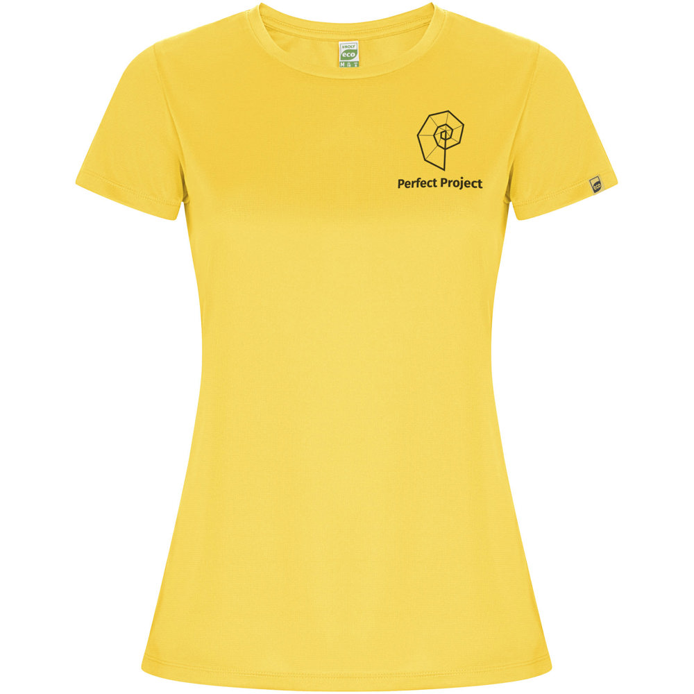 Imola 135 g/m² sportshirt met korte mouwen voor dames