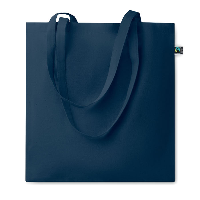 OSOLE COLOUR - Fairtrade boodschappentas 140gr - voor bedrijven en relatiegeschenken - blauw