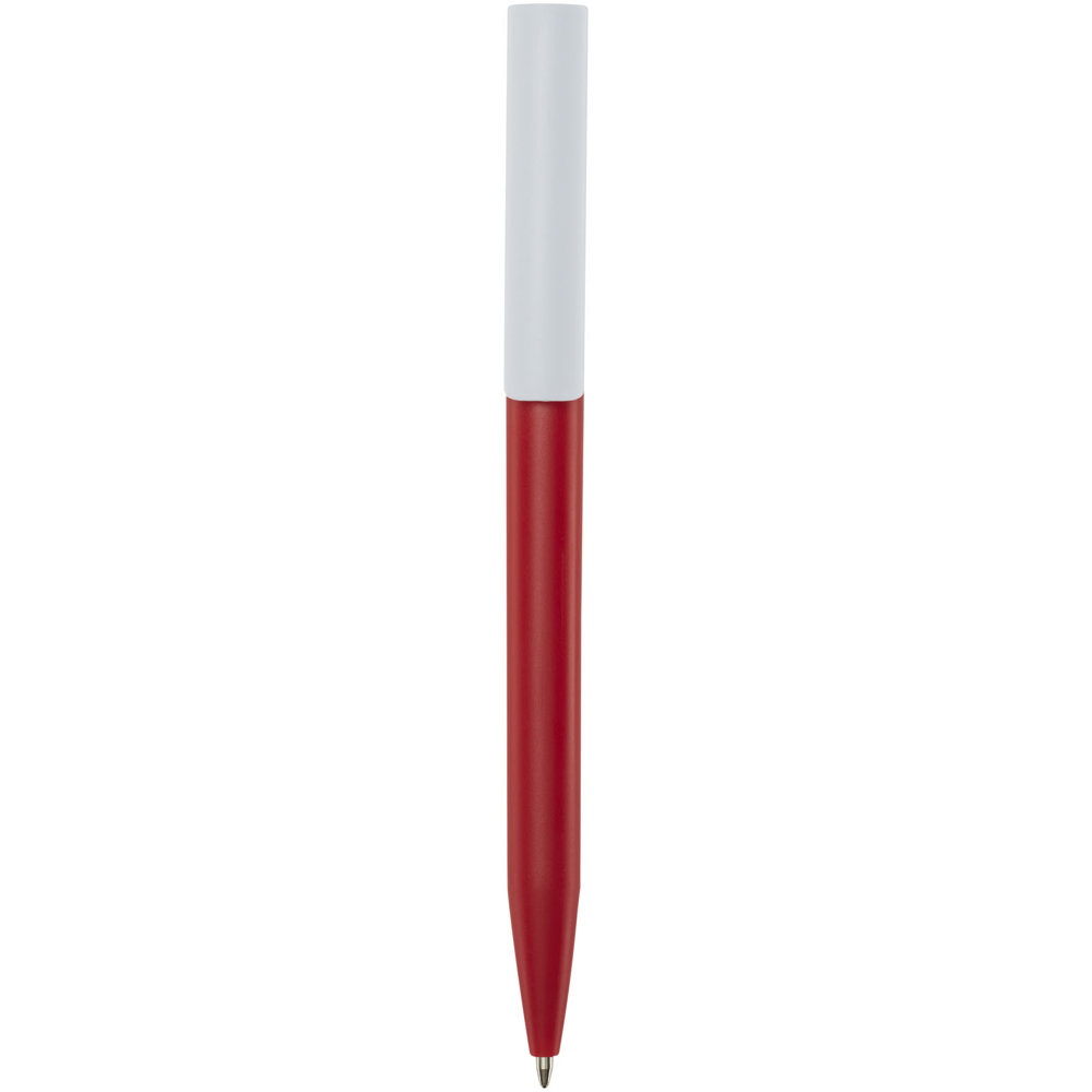 Unix balpen van gerecycled plastic (blauwe inkt) - kopen of bedrukken - rood
