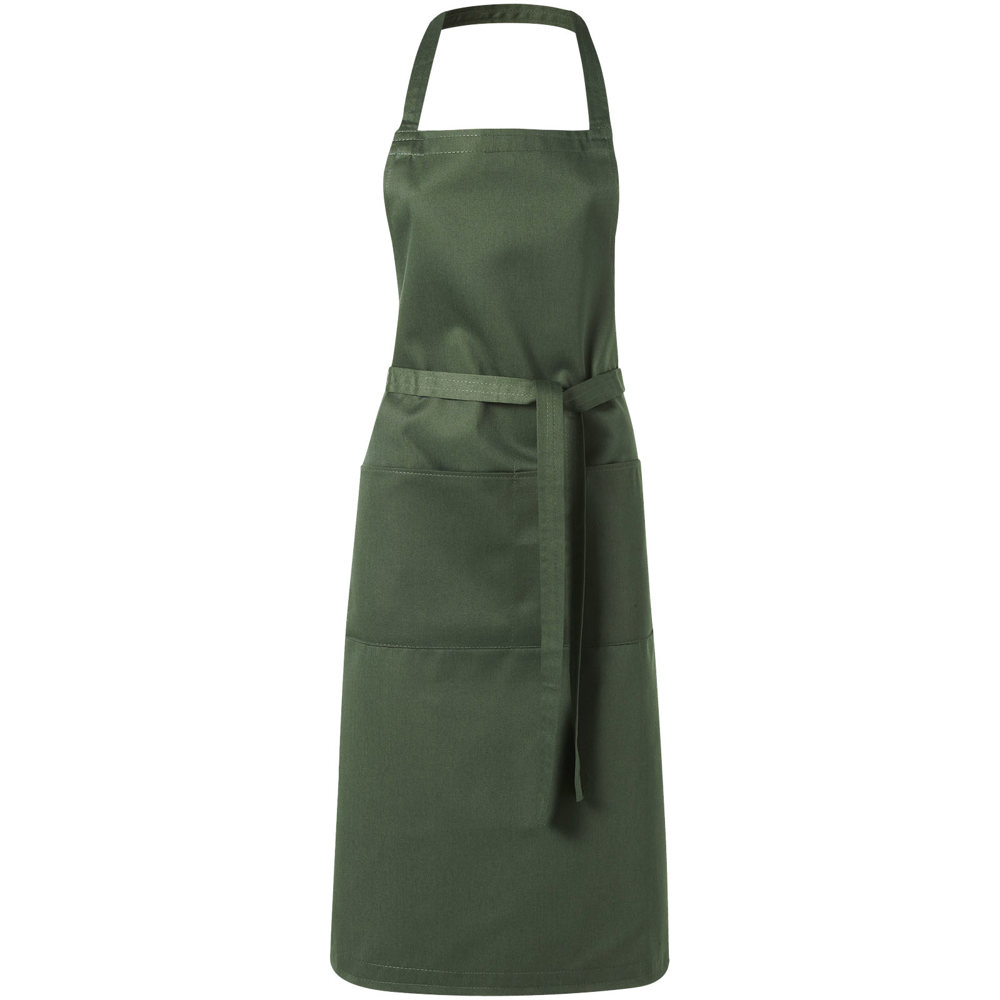 Viera 240 g/m² schort - met logo of onbedrukt bestellen - Bosgroen