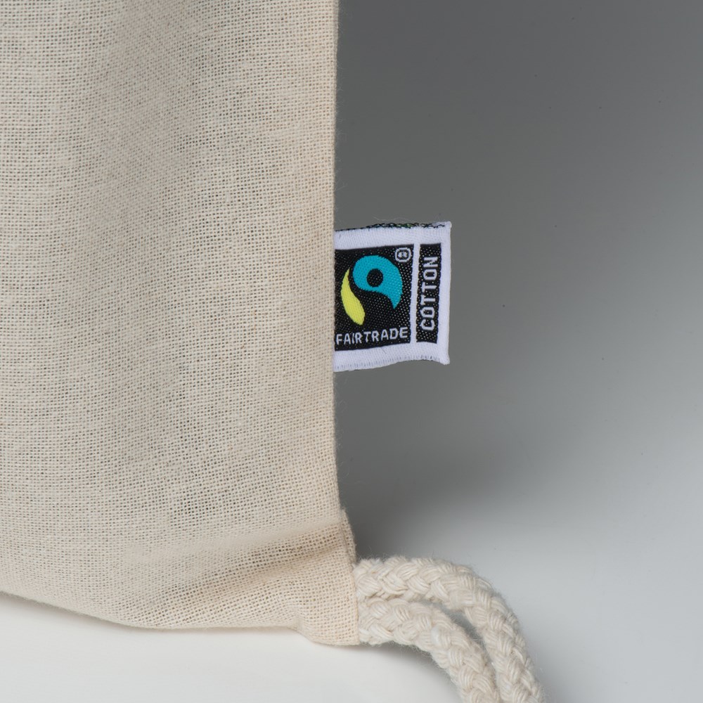 Fairtrade katoenen gymbag