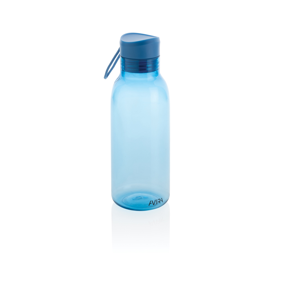 Avira Atik RCS gerecycled PET fles 500ML - voor bedrijven en relatiegeschenken - blauw (± PMS 660C)