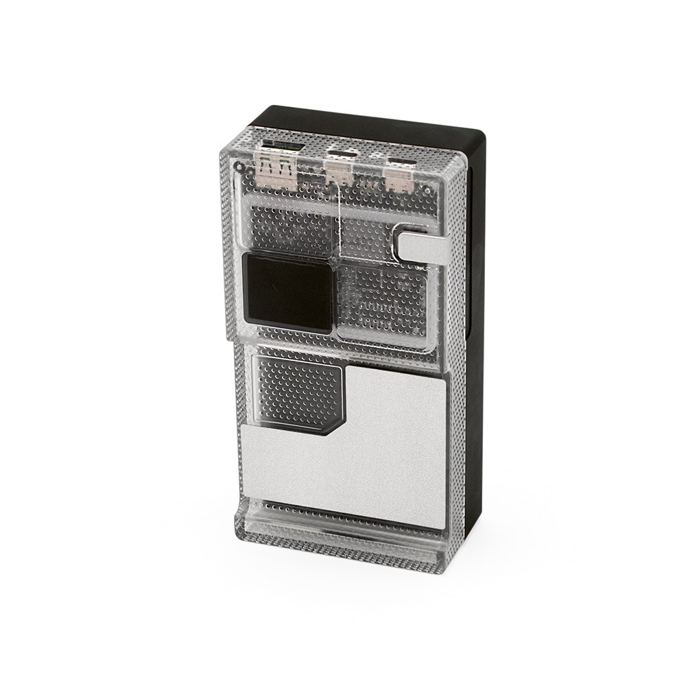Elexa Powerbank gerecycled ABS 20 000 mAh - Zwart