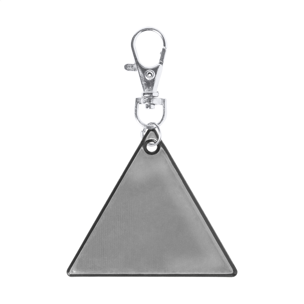 Trikke - reflecterende sleutelhanger - kopen of bedrukken - Zilver