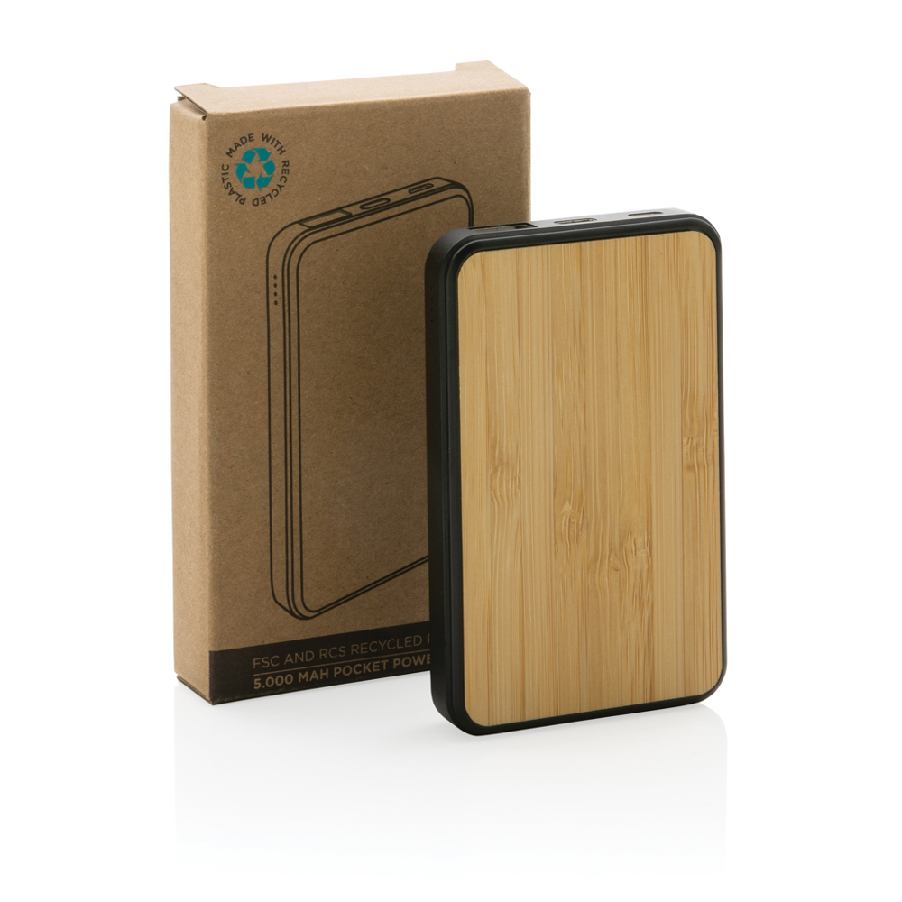 RCS gerecycled plastic 5.000 mAh Powerbank
