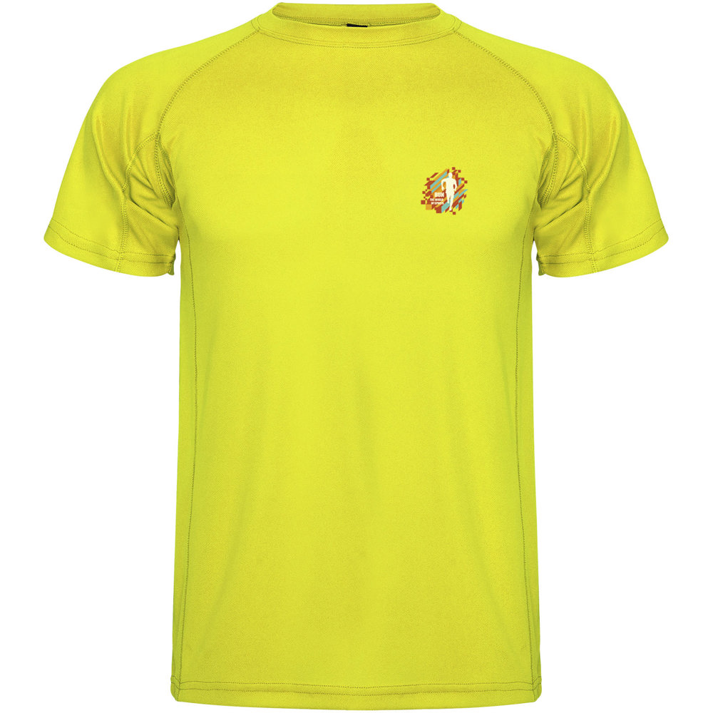 Montecarlo 150 g/m² sportshirt met korte mouwen voor kinderen