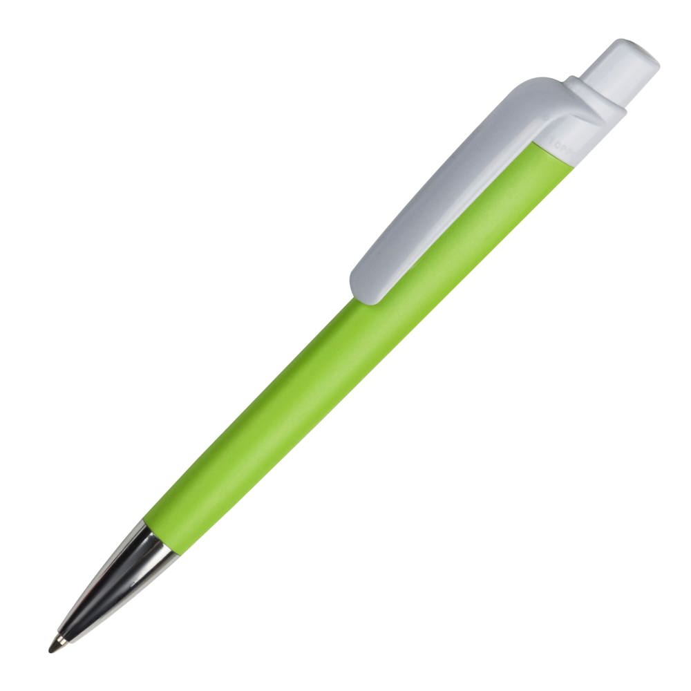 Balpen Prisma NFC - voor bedrijven en relatiegeschenken - Lichtgroen / Wit