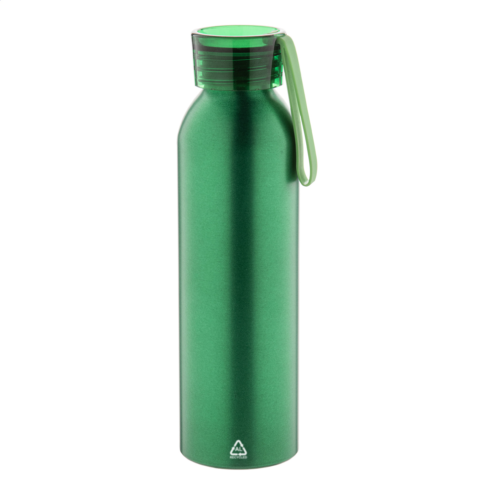 Ralusip - gerecyclede aluminium fles - kopen of bedrukken - Groen