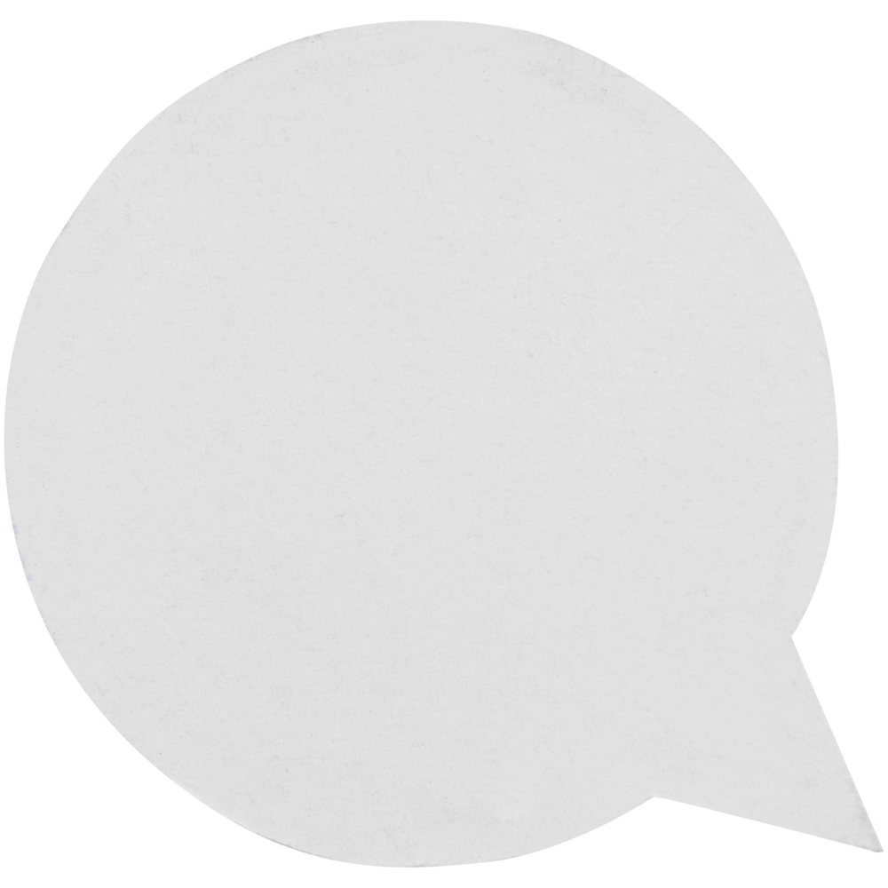 Sticky-Mate® tekstballonvormige gerecyclede sticky notes