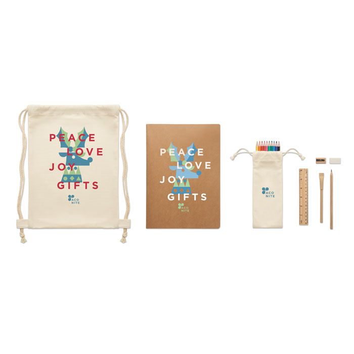 FUNDRAW - Tekenset voor kinderen - voor bedrijven en relatiegeschenken