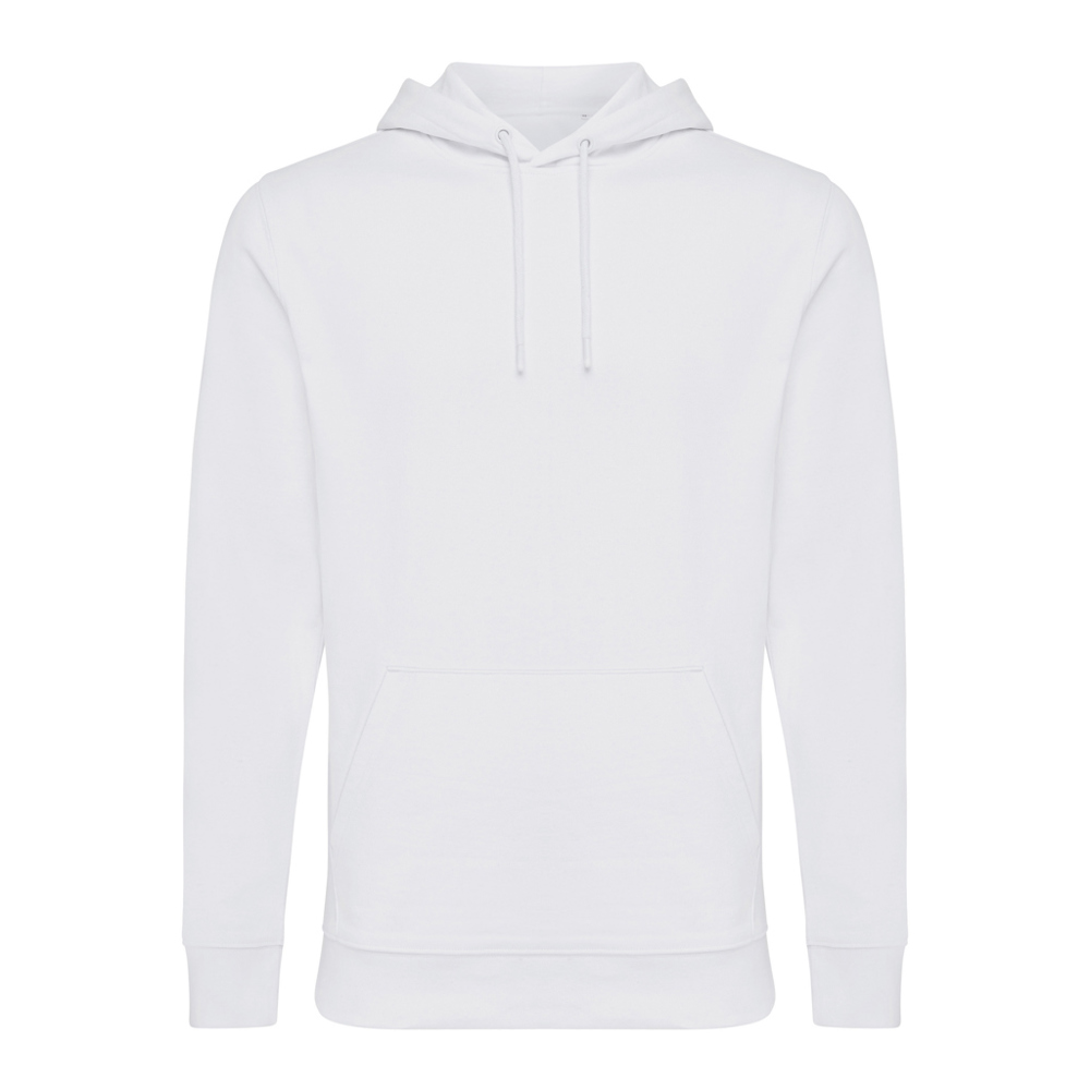 IQONIQ Jasper gerecycled katoen hoodie - kopen of bedrukken - recycled white (± PMS 11-0601 TCX)