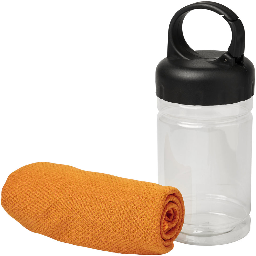 Remy koelhanddoek in PET-verpakking - kopen of bedrukken - oranje