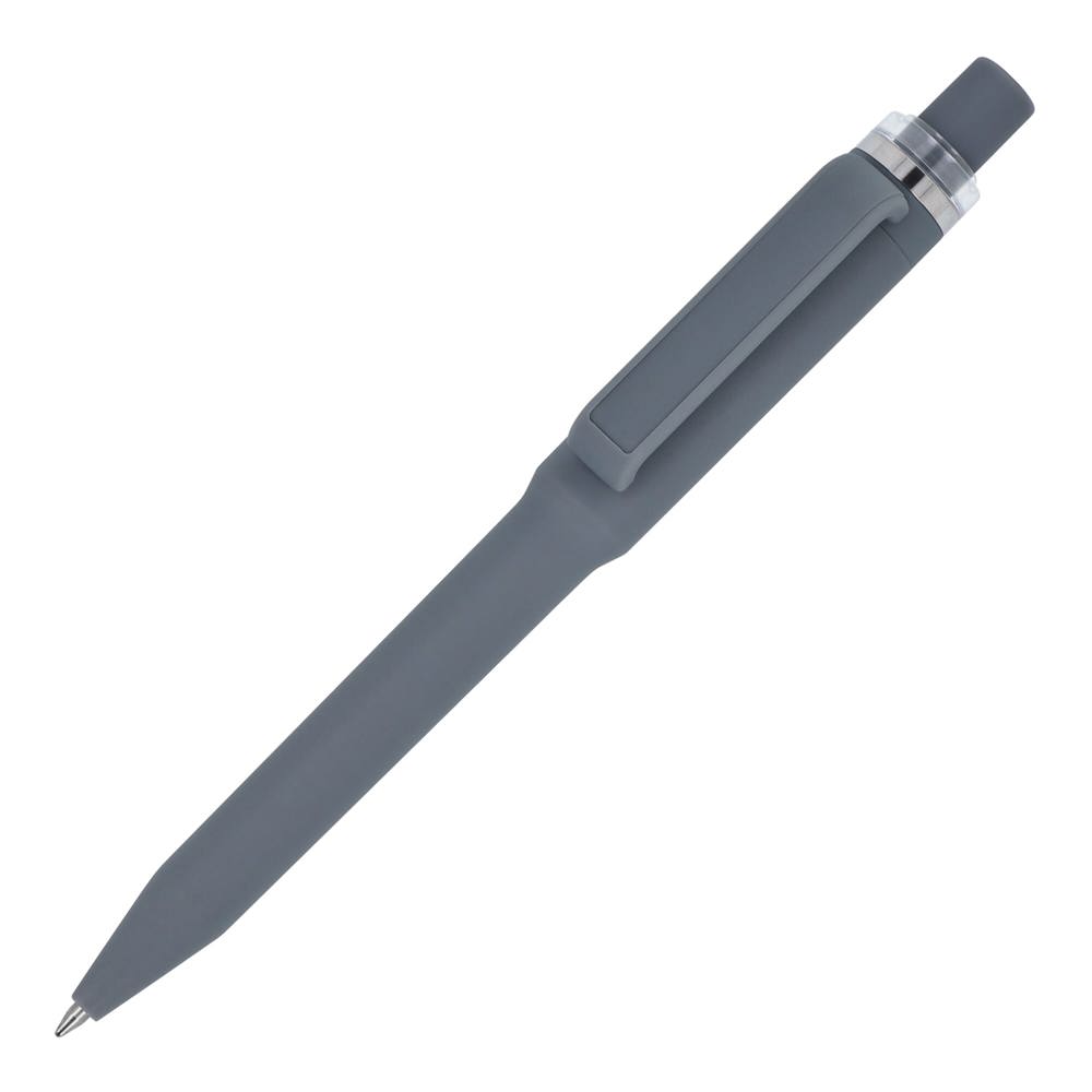 Ozzy pen soft touch - bedrukt of onbedrukt verkrijgbaar - Grijs