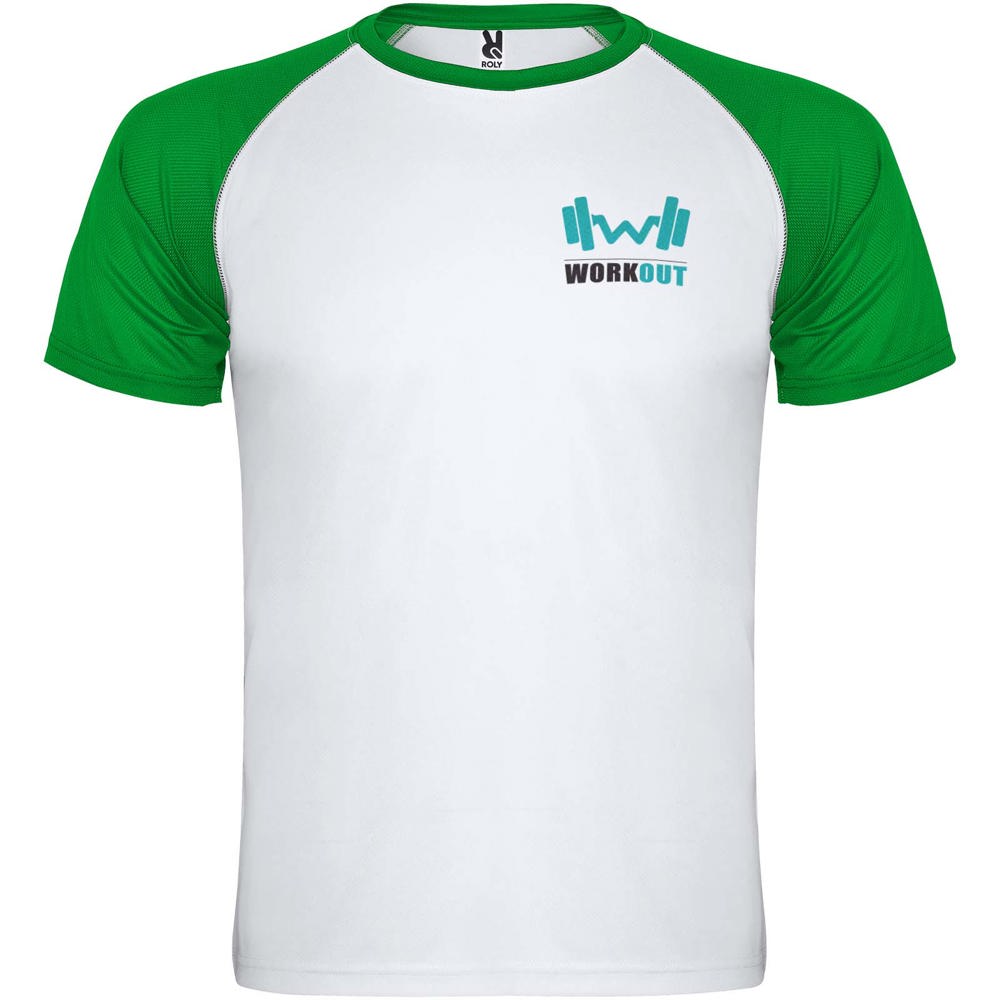 Indianapolis 140 g/m² sportshirt met korte mouwen voor kinderen