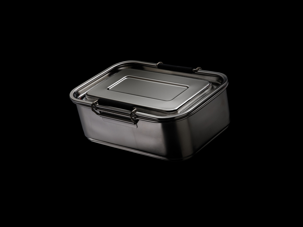 RCS gerecycled roestvrijstalen lekvrije lunchbox