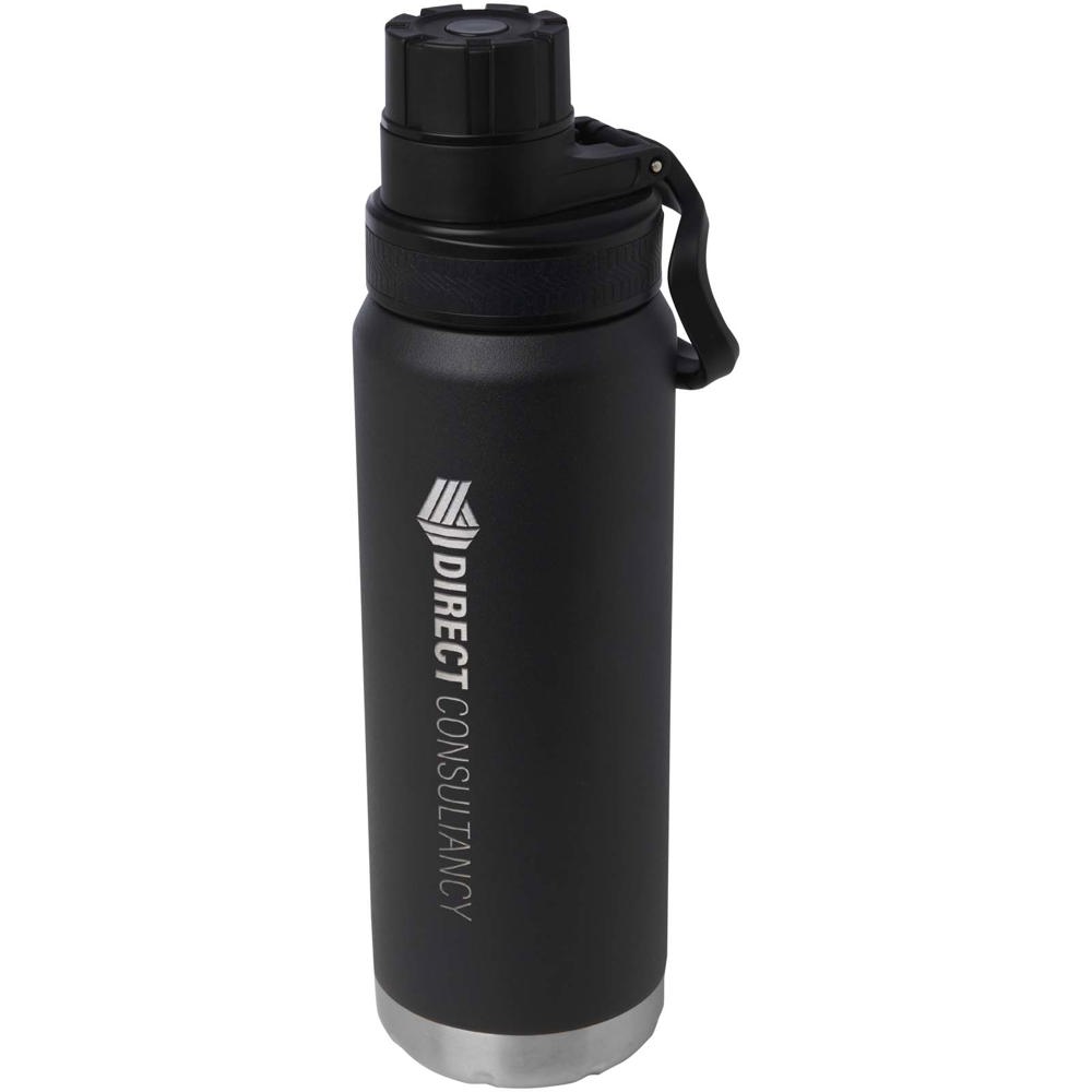 Fortis 700 ml RCS-gecertificeerde waterfles van gerecycled roestvrij staal met koperen vacuümisolatie (geschikt voor koolzuur